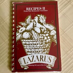 Vintage Lazarus Recipes II Cookbook